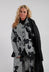 Tailored Jacket in Black Off White Print - 3441117