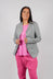 Tailored Jacket in Dark Grey Check - 3441137
