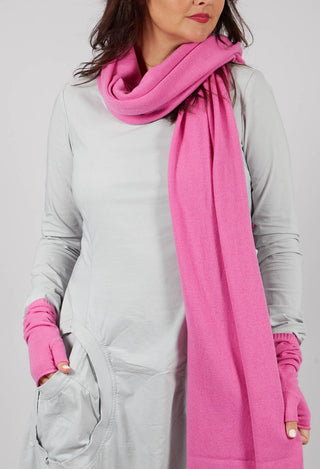Scarf with Ribbed Detail in Lily - 3457704