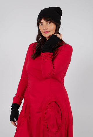 Fingerless Gloves in Black - 3453105