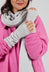 Fingerless Gloves in Light Grey - 3453105