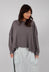 Relaxed Fit Jumper in Dark Grey - 3450708