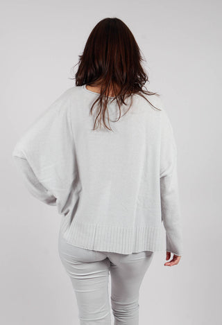 Relaxed Fit Jumper in Light Grey - 3450708