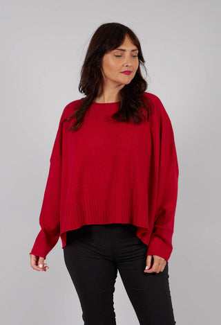 Relaxed Fit Jumper in Rose - 3450708