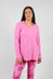 Long Sleeve T-Shirt with Tulip Hem in Lily - 3470509