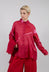 Pleated Back Cotton Shirt in Rose Print - 3600404
