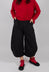 Pull On Balloon Leg Trousers in Black - 3630104