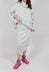 Pencil Skirt in Light Grey - 3630307