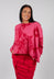 Long Sleeve T-Shirt in Rose Print - 3640501