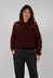 Open Knit Sweater in Scarlett Red