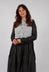 Cropped Sleeveless Cardigan in Light Grey