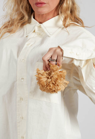 Brooch in Original Beige