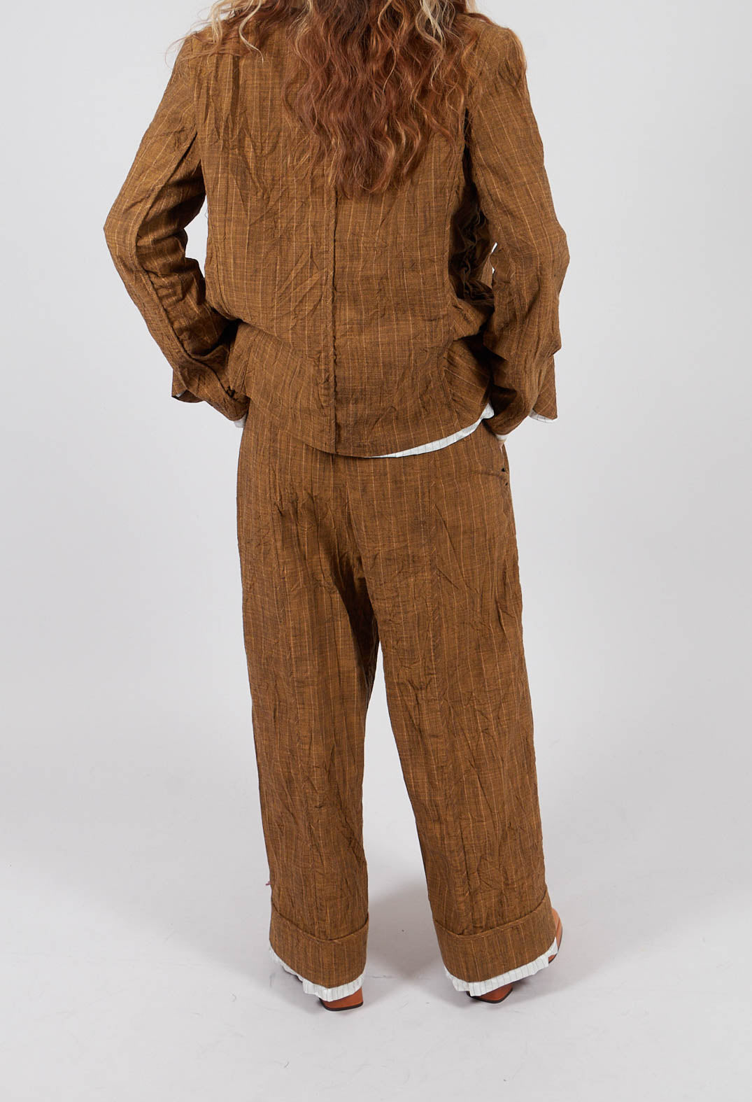 Spok Trousers in Orange