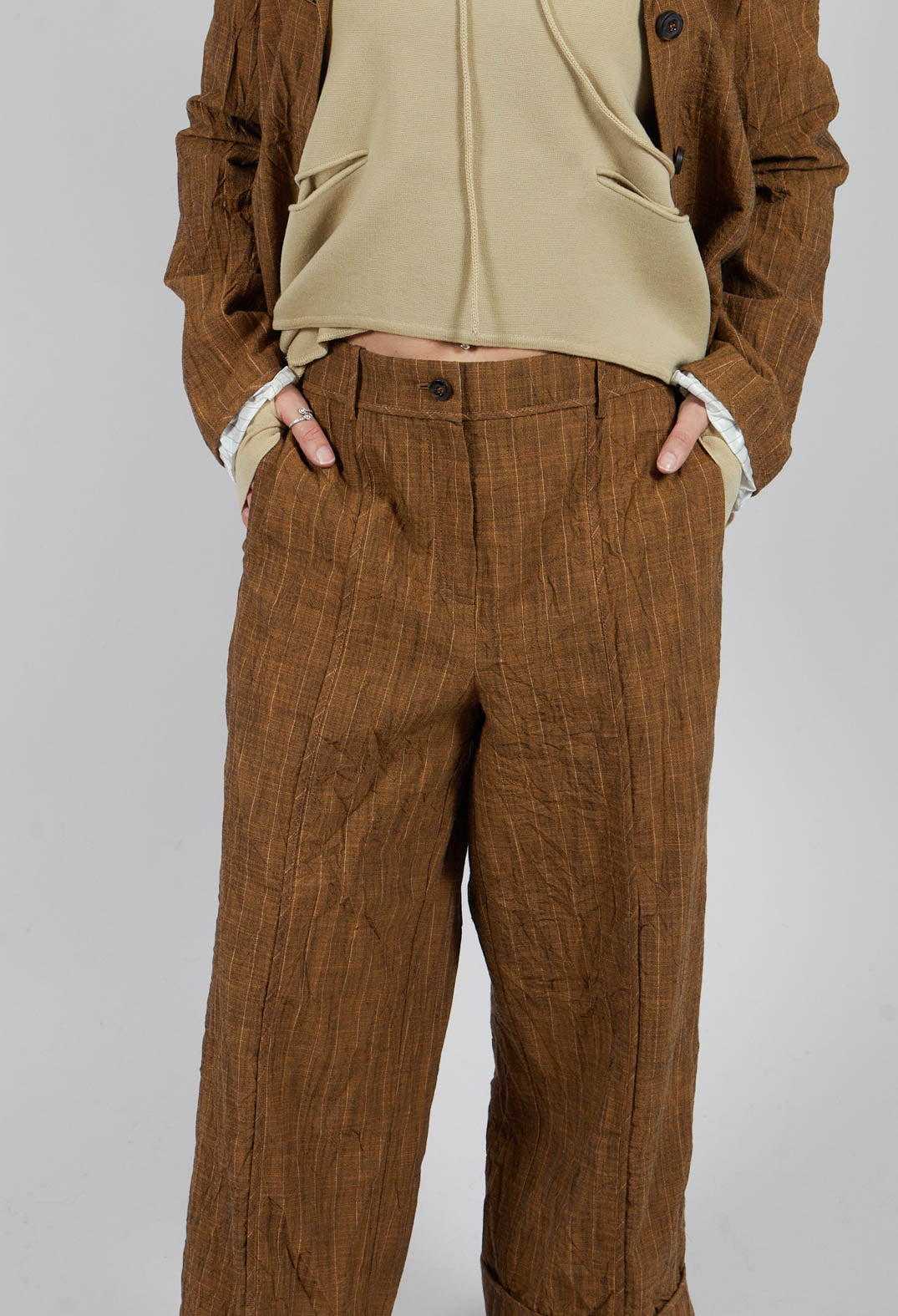 Spok Trousers in Orange