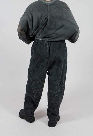 Tulip Trousers in Emerald Grey