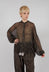 Boxy Shirt in Bengal Brown Print