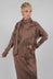 Knitted Dress in Bengal Brown