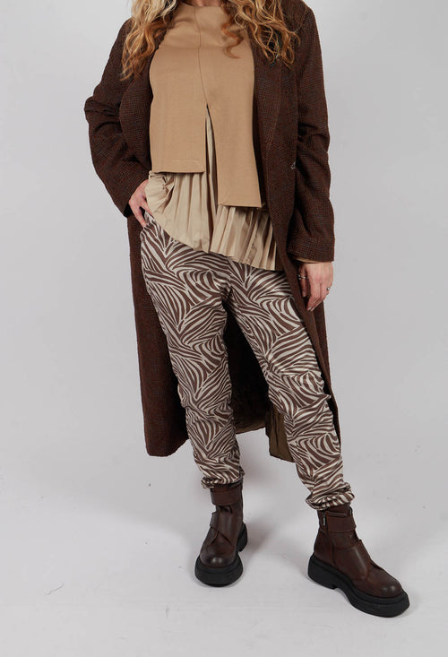 Seara Trousers in Black and White