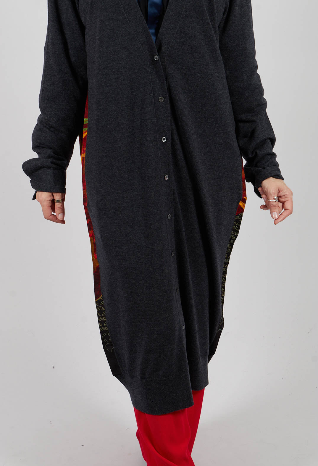 Flyn Cardigan in Charcoal