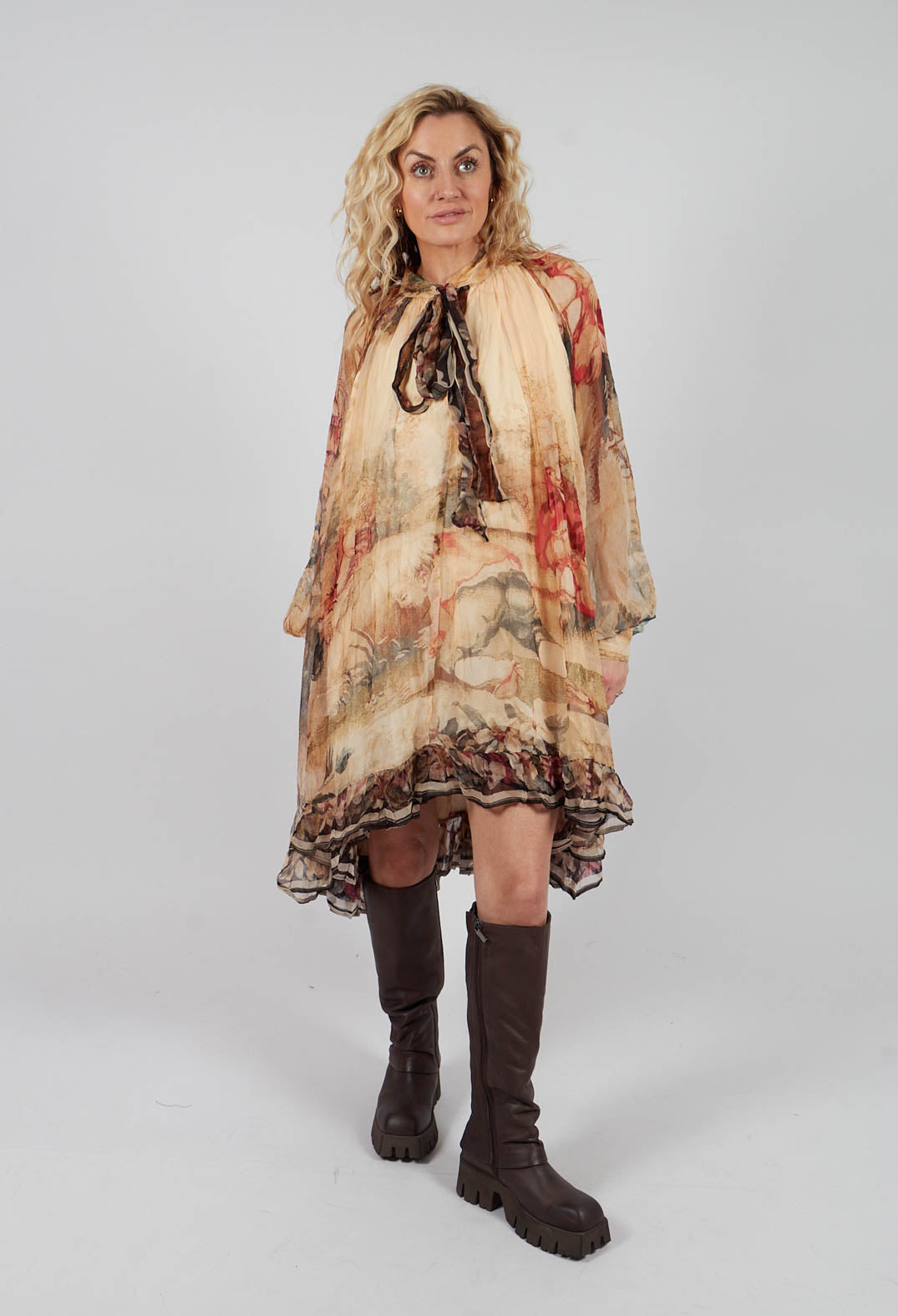 Arian Tunic in Multicolour