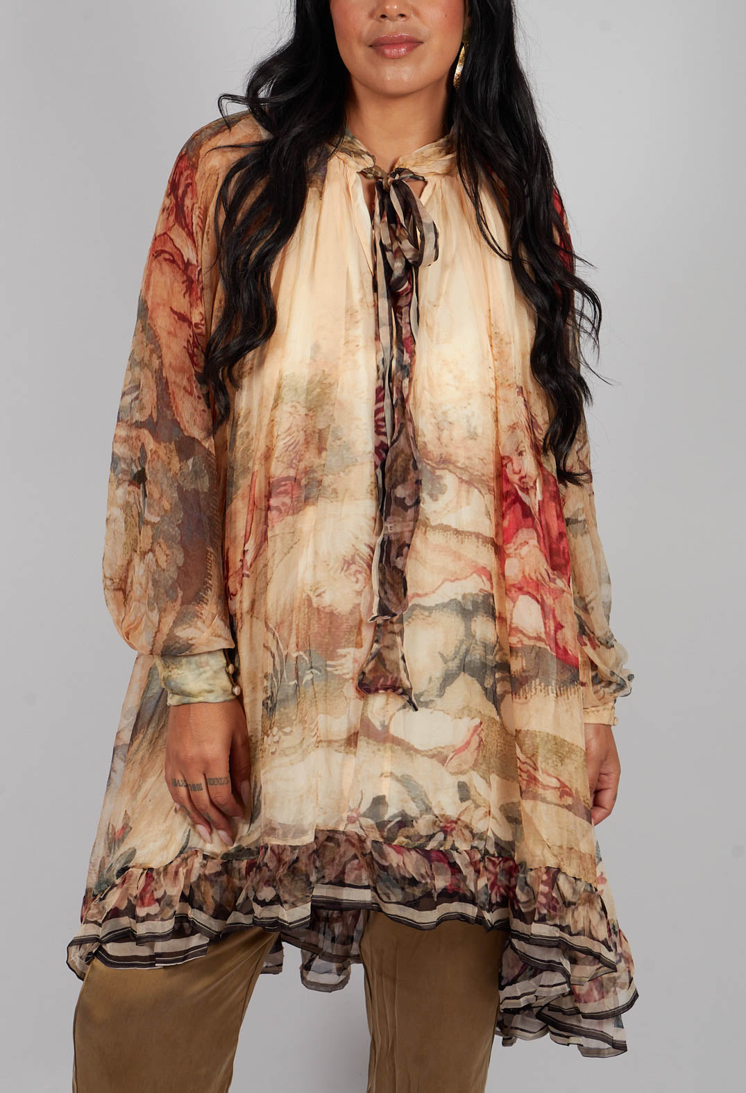 Arian Tunic in Multicolour