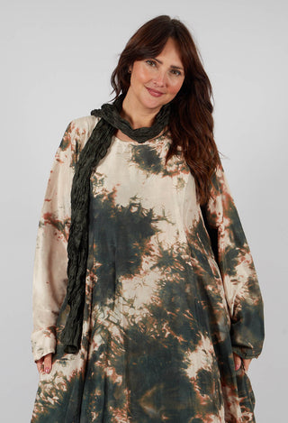 Crash-Scha scarf in Lorbeer