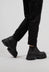 Lace Up Boots in Gasoline Nero