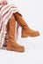 Tall Boots in Gasoline Tobacco