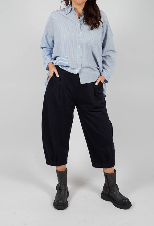 Bianco F Trousers in Notte