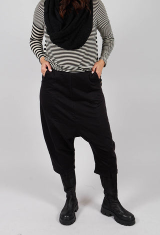Lena F Trousers in Nero