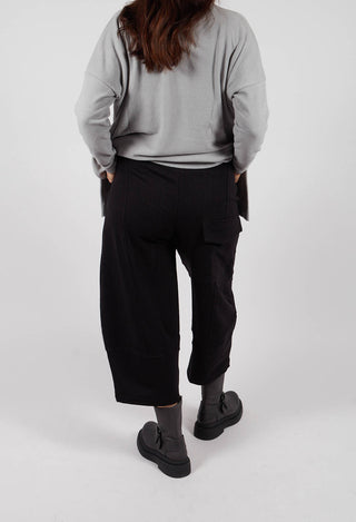 Mira F Trousers in Nero