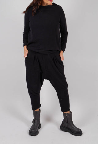 Flu Trousers in Nero