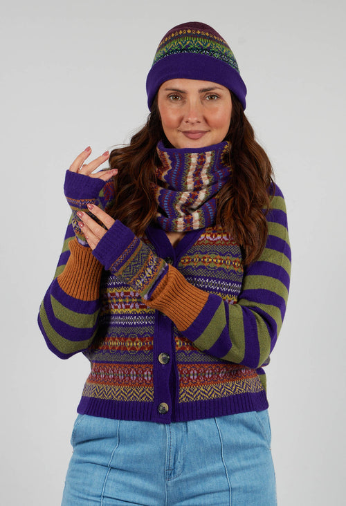 Stobo Open Mitt in Mulberry