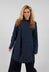 Longline Button Up Shirt in Abisso