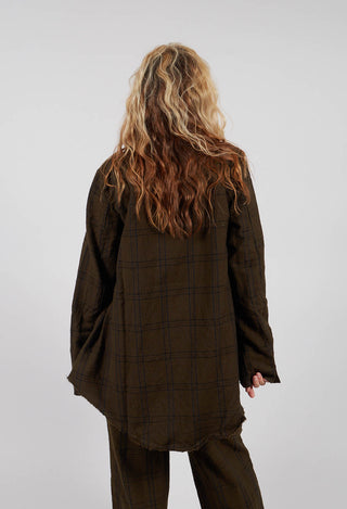 Relaxed Fit Jacket in Nut Brown