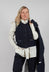 Gerda Gilet in Navy Pinstripe