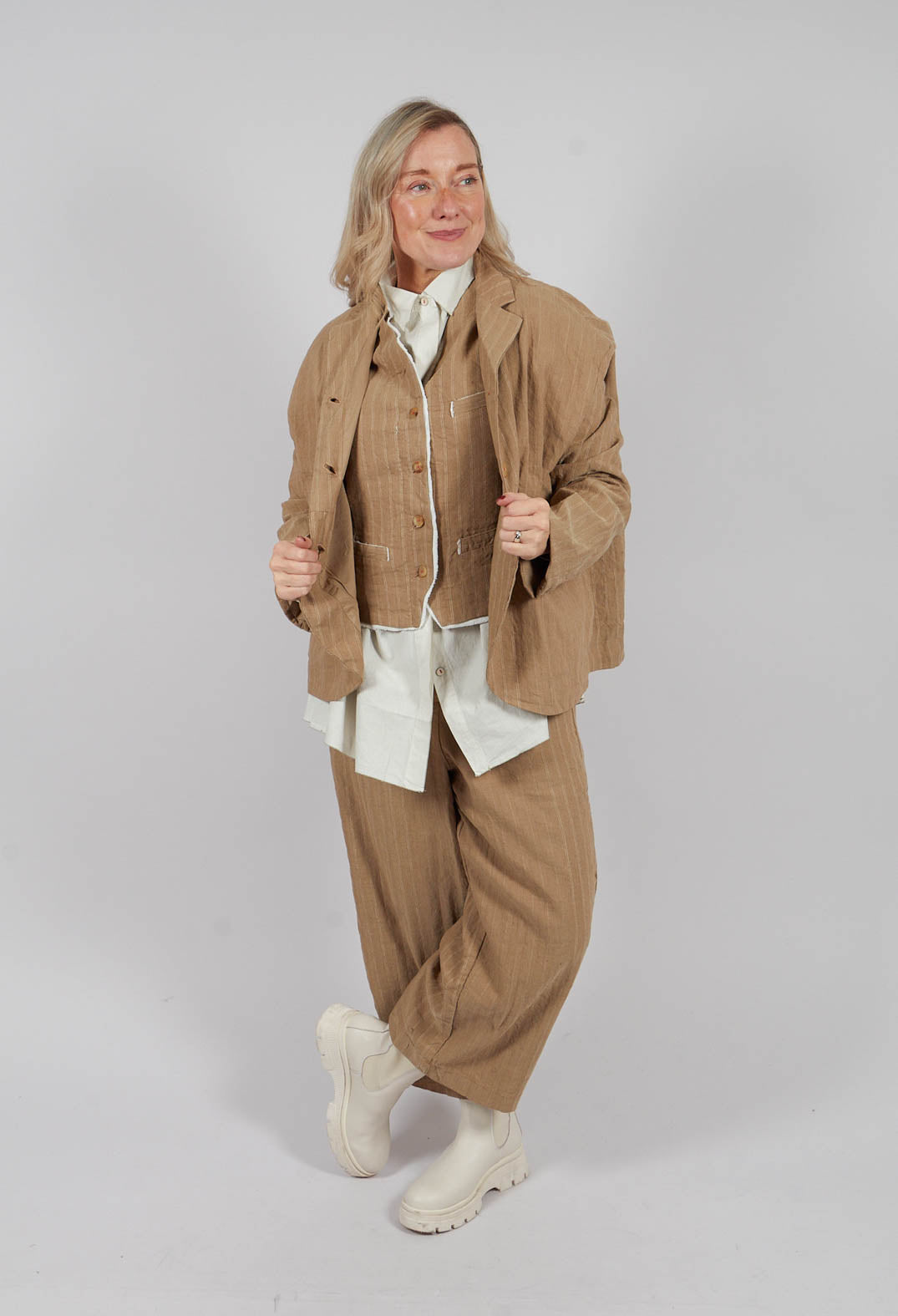Vivienne Jacket in Tan