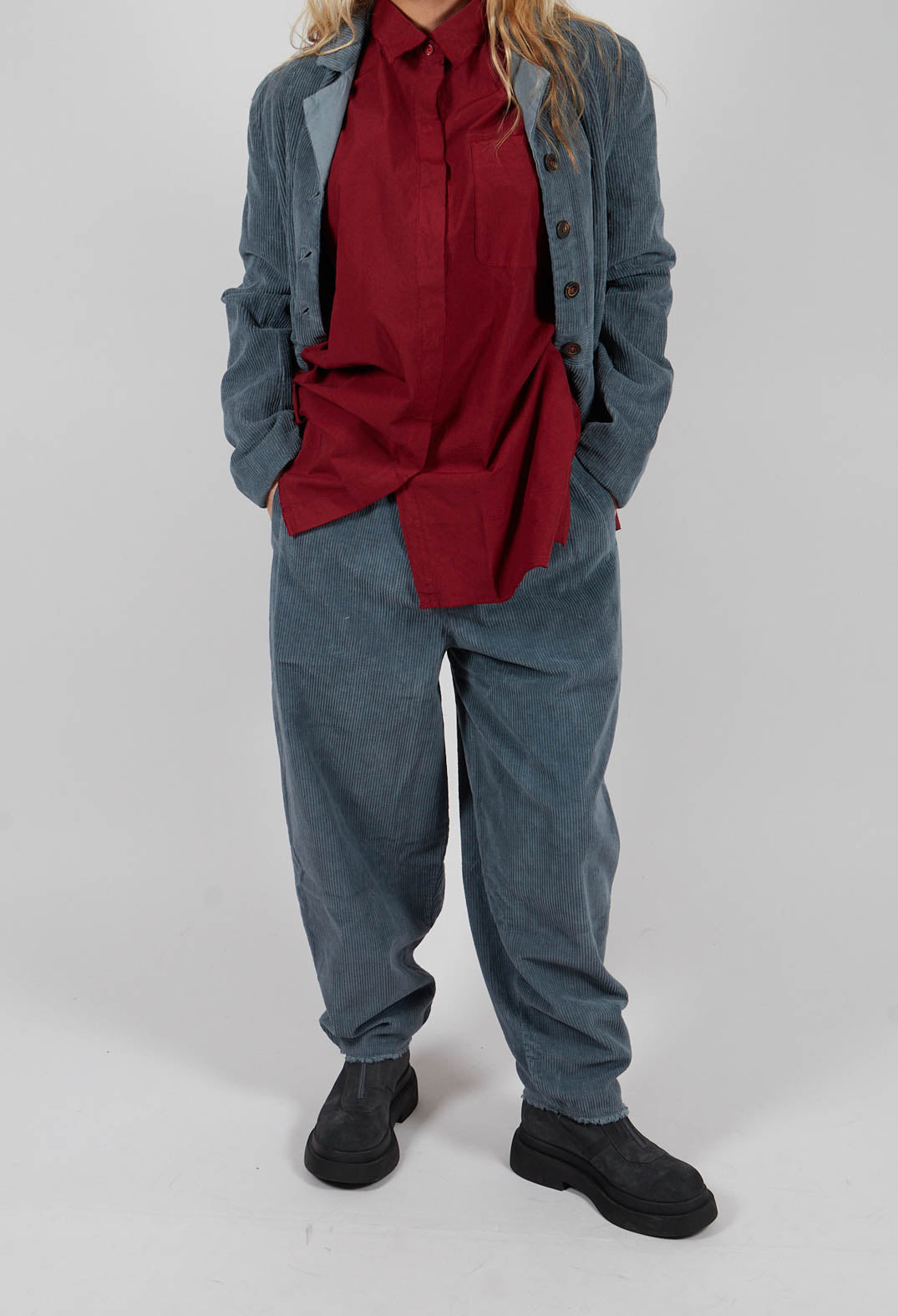 Paja Trousers in Zinc