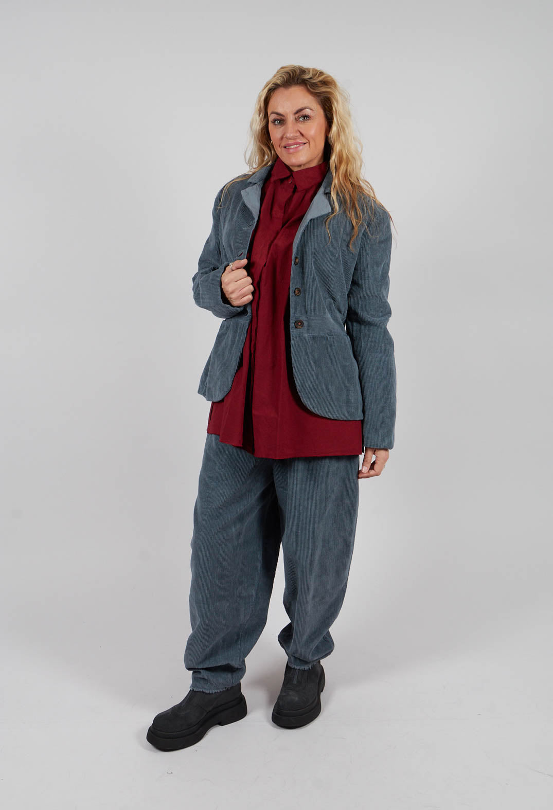 Paja Trousers in Zinc