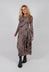 At-Length Dress in Brown