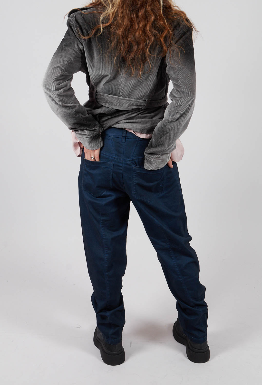 Bella Trouser in  Navy