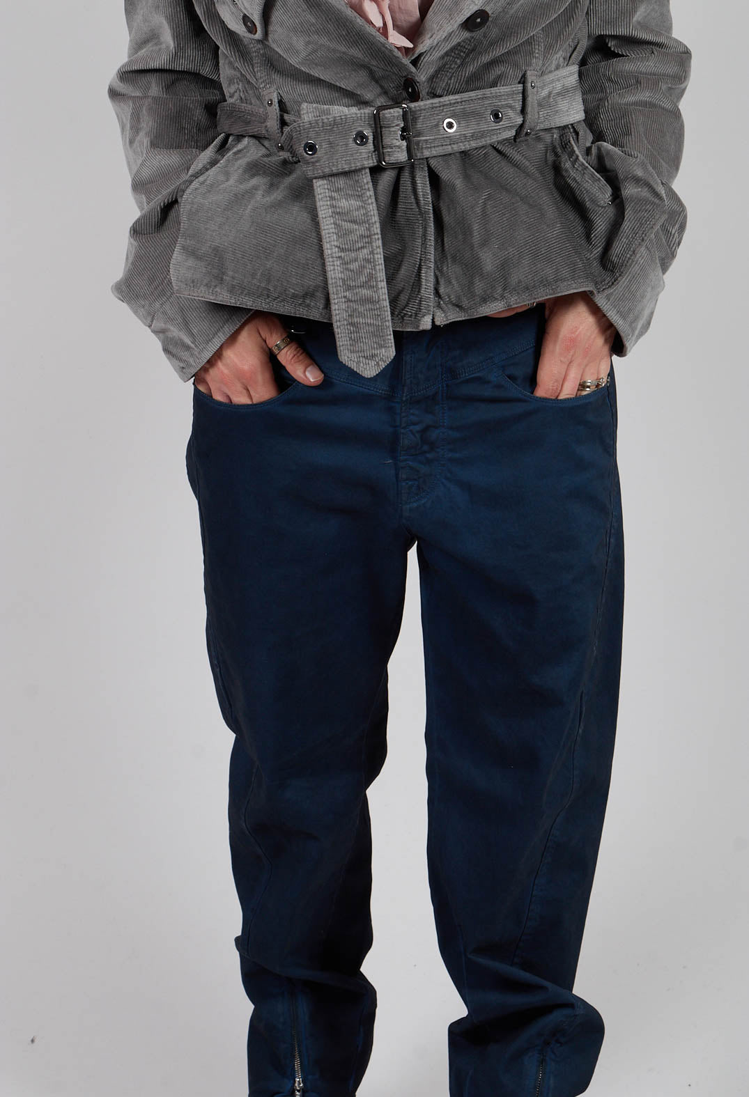 Bella Trouser in  Navy