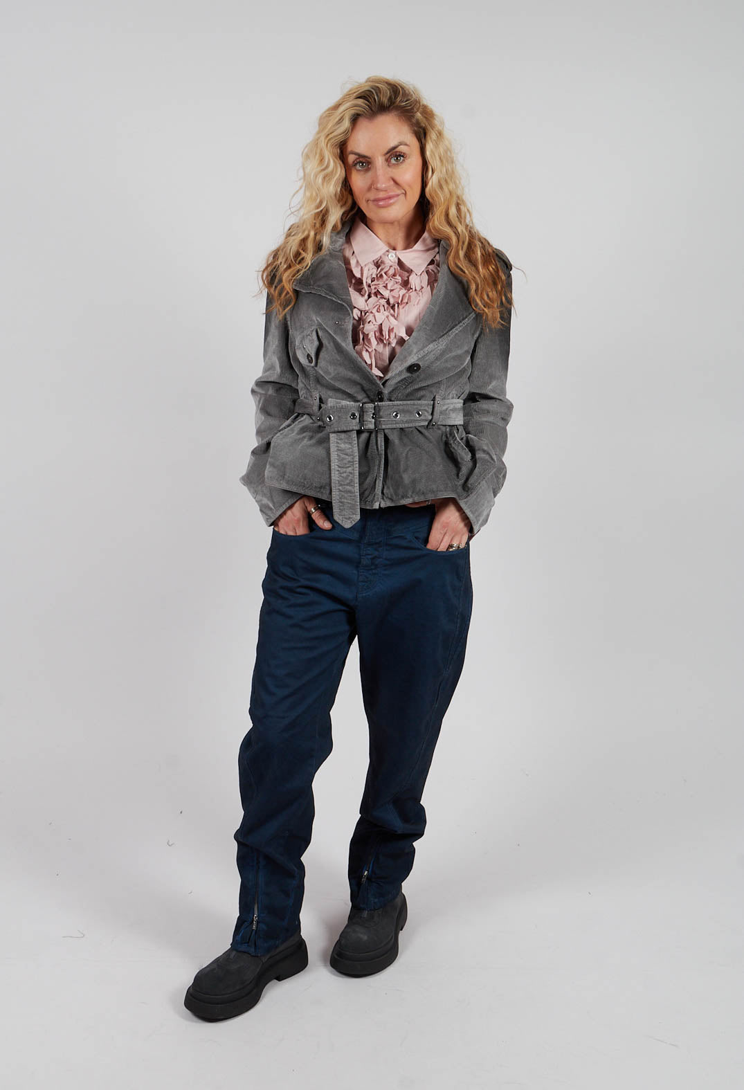 Bella Trouser in  Navy