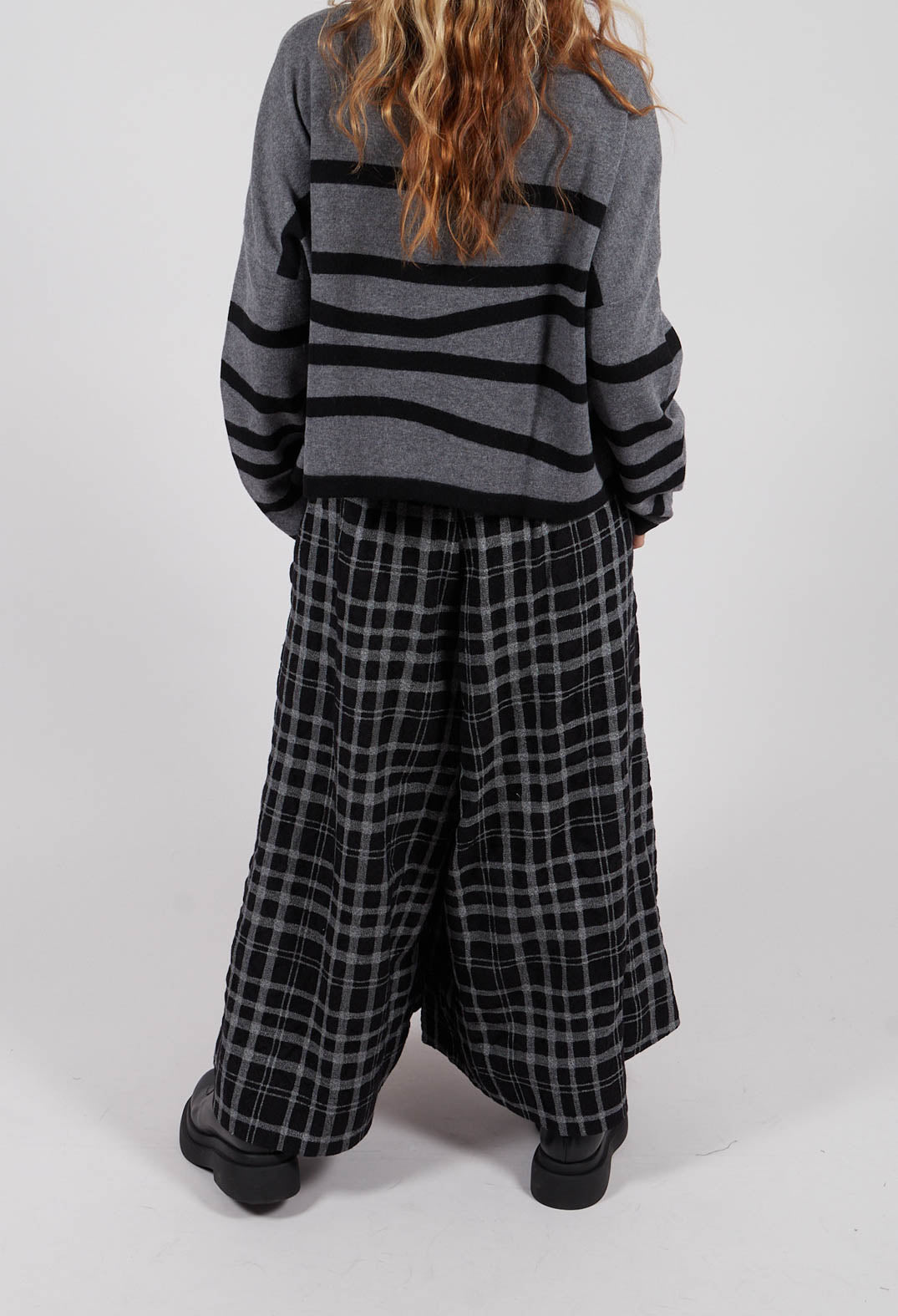 Pantskirt in Grey Check