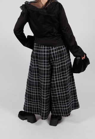 Pantskirt in Grey Check