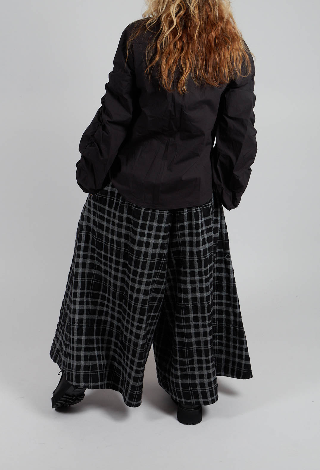 Pantskirt in Grey Check