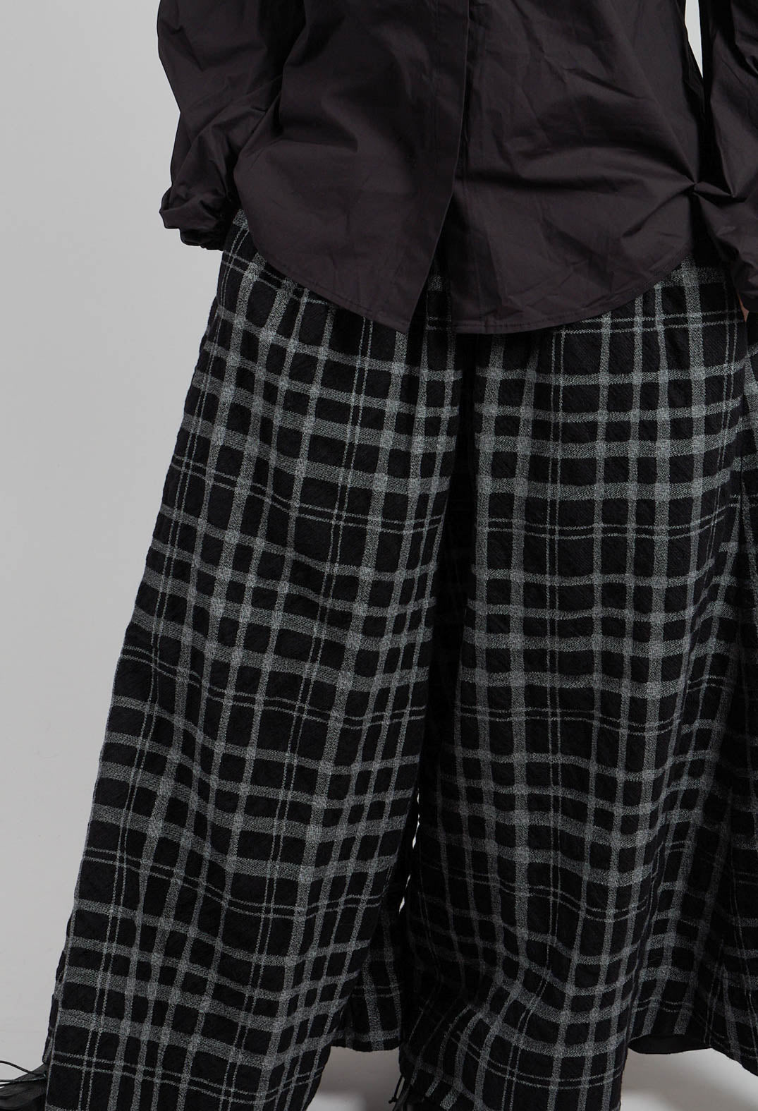 Pantskirt in Grey Check