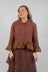 Mathis Jacket in Lin Bois de Rose