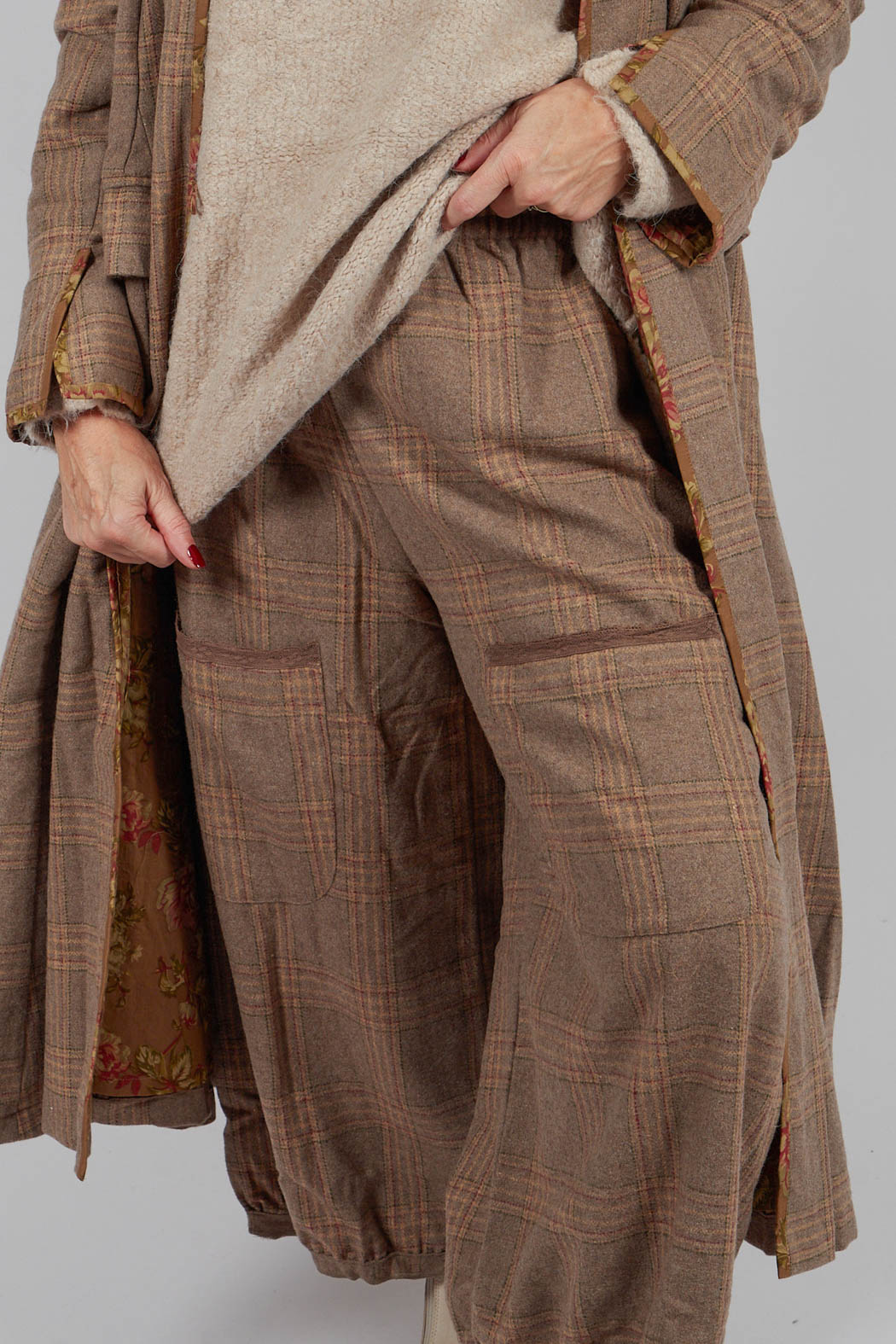 Gus Trousers in Ecossais