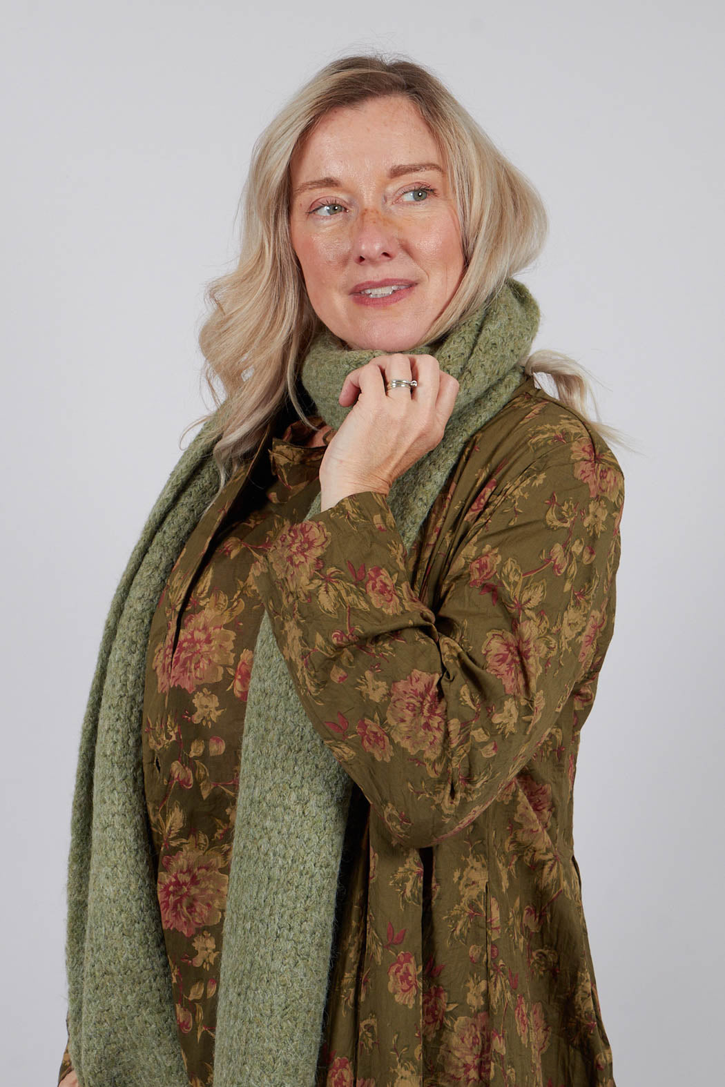 Echarpe Scarf in Laine Mousse